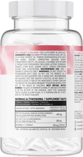 Пищевая добавка OstroVit для суставов и связок Collagen & MCT Oil from ...