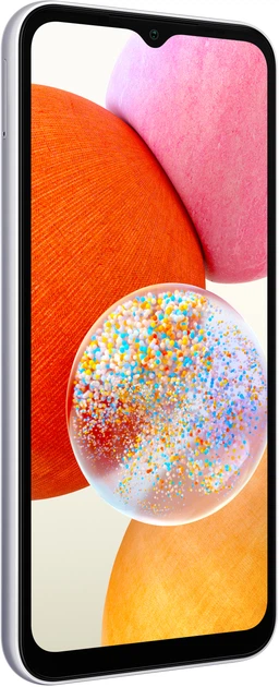 Мобільний телефон Samsung Galaxy A14 LTE 4/64GB Silver (SM-A145) - зображення 4