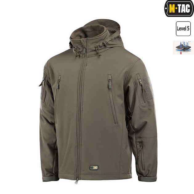Куртка M-Tac Soft Shell с подстежкой Olive XL (00-00010127) - изображение 1