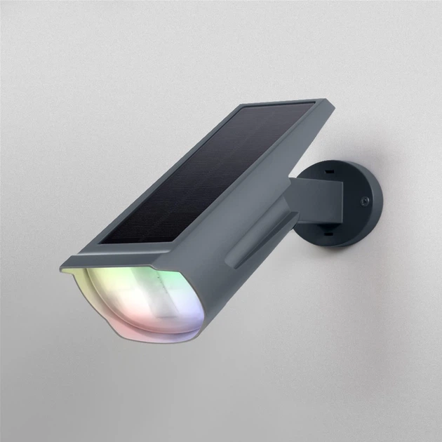 Фасадний світильник на сонячній батареї LEDVANCE ENDURA Garden Solar Spot Wall RGBW 0,5W 3000K IP44 (4058075564169) - Фото 4 Фасадний світильник на сонячній батареї LEDVANCE ENDURA Garden Solar Spot Wall RGBW 0,5W 3000K IP44 (4058075564169) - зображення 4