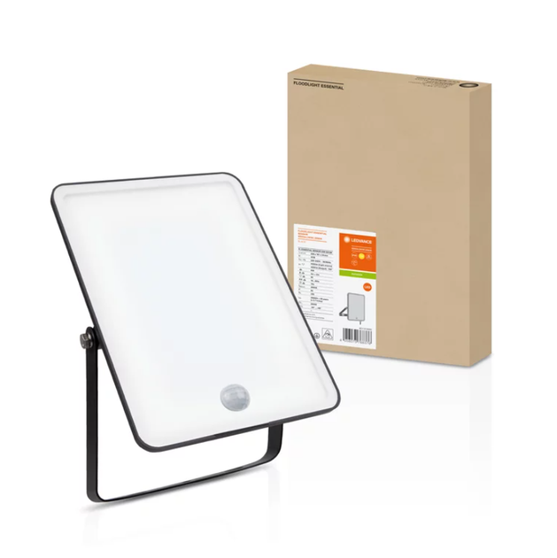 Прожектор LED 50W 220V 4250lm 3000K IP65 238x161x34mm з датчиком руху [4058075768376] Ledvance Flood Essential sensor - зображення 3