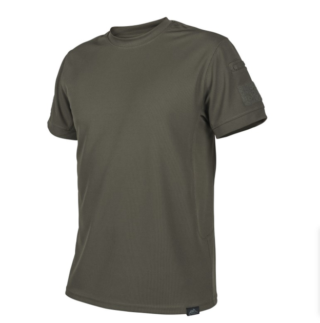 Футболка жіноча Tactical T-Shirt TopCool Helikon-Tex Olive Green XL - зображення 1