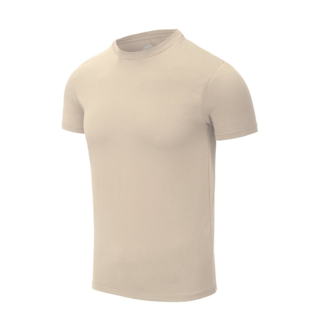 Футболка (Звужений, Приталений) T-Shirt Slim Helikon-Tex White S Чоловіча тактична - зображення 1