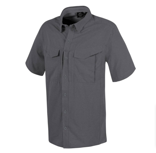 Рубашка Ultralight с коротким рукавом Defender MK2 Ultralight Shirt Short Sleeve Helikon-Tex Misty Blue XXL Тактическая мужская - изображение 1
