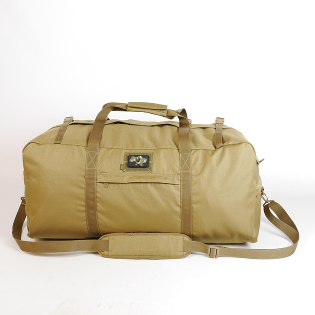 Сумка тактическая MILITARY BAG на 130л оксфорд 900D 82х37х33см Койот (KS867879789877) - изображение 1