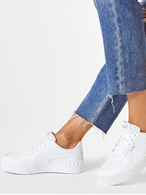 Женские кеды низкие Puma Carina Lift Tw 37474001 40.5 (7) 26 см White ...