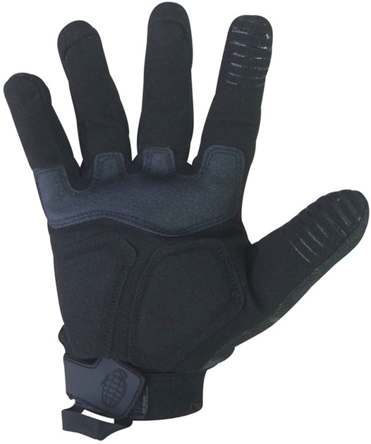 Тактичні рукавички Kombat Alpha Tactical Gloves Чорні Мультикам L (kb-atg-btpbl-l) - зображення 2
