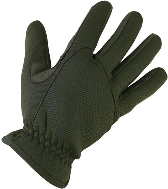 Тактические перчатки Kombat Delta Fast Gloves Оливковые M (kb-dfg-olgr-m) - изображение 1