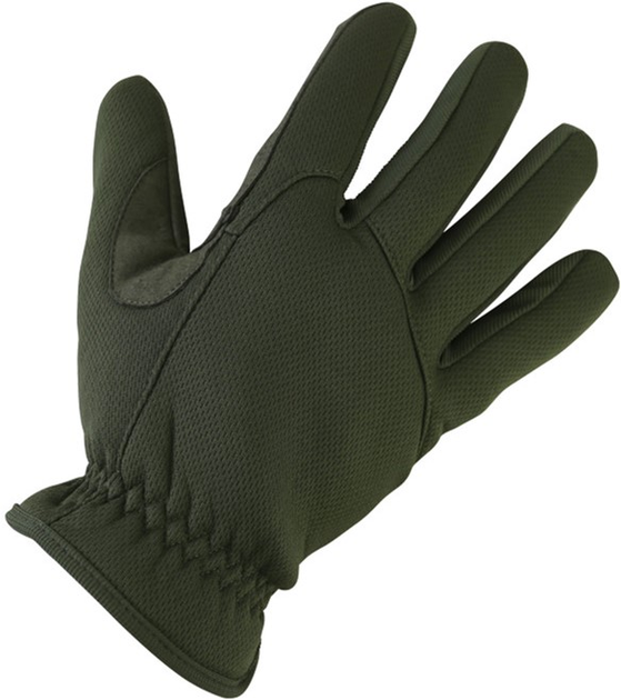 Тактичні рукавички Kombat Delta Fast Gloves Оливкові XL (kb-dfg-olgr-xl) - зображення 1