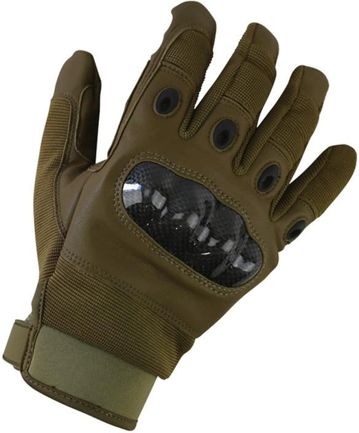 Тактичні рукавички Kombat Predator Tactical Gloves Койот XL-XXL (kb-ptg-coy-xl-xxl) - зображення 1