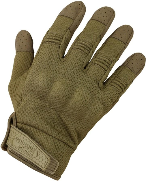 Тактичні рукавички Kombat Recon Tactical Gloves Койот XL (kb-rtg-coy-xl) - зображення 1