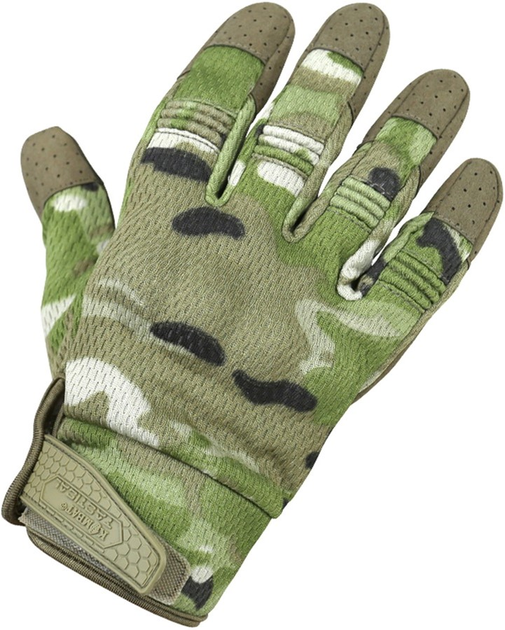Тактические перчатки Kombat Recon Tactical Gloves Мультикам S (kb-rtg-btp-s) - изображение 1