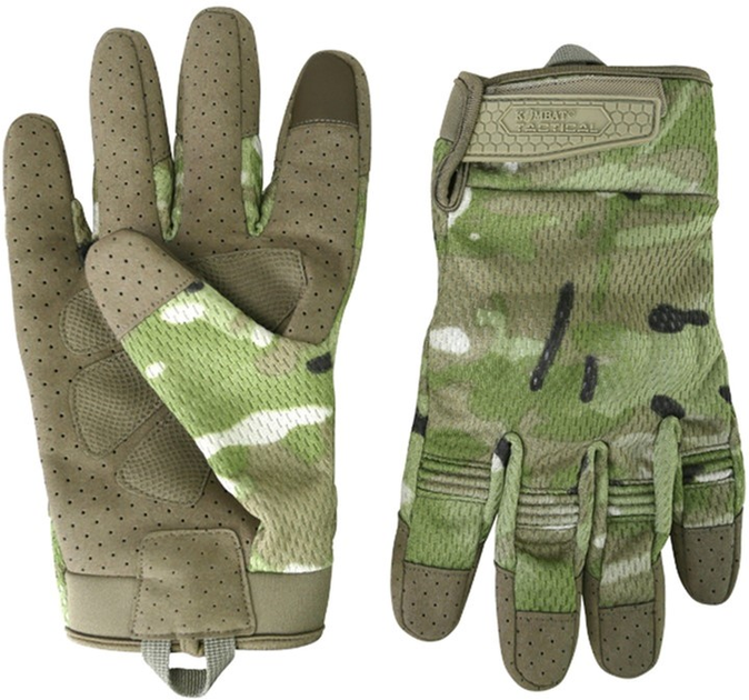 Тактичні рукавички Kombat Recon Tactical Gloves Мультикам XL (kb-rtg-btp-xl) - зображення 2