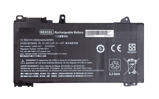 Акумуляторна батарея HP RE03XL ProBook 430 G6 440 G6 445 G6 450 G6 HSTNN-UB7R L32407-AC1 HSTNN-OB1C - Фото 1 Акумуляторна батарея HP RE03XL ProBook 430 G6 440 G6 445 G6 450 G6 HSTNN-UB7R L32407-AC1 HSTNN-OB1C - зображення 1