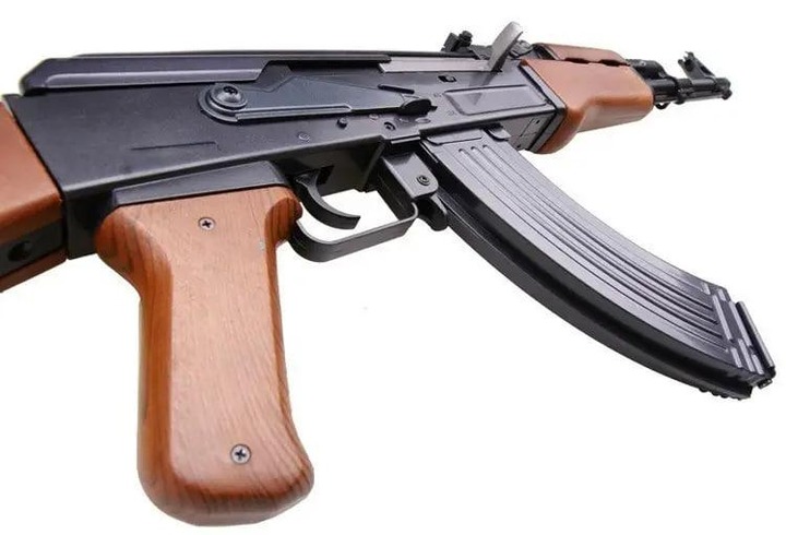 Автомат Калашников Дитячий металевий, кульки 6 мм. Довжина 87 см. Вага 1.8 кг - зображення 2