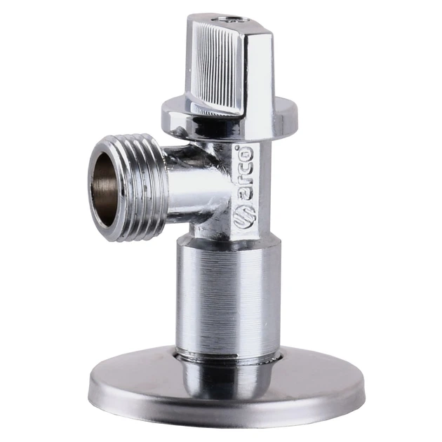 Кран шаровой бытовой ARCO NOV91MAC угловой 1/2\" нр-нр 000008979 ...