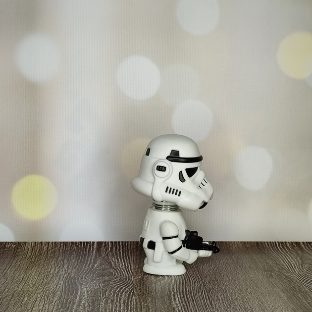 Фигурка - болванчик в машину, статуэтка на пружине "Штурмовик. Звездные ...