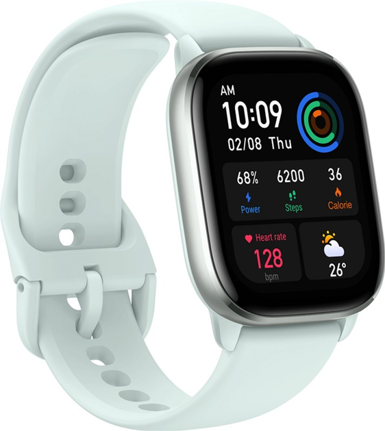 Смарт-годинник Amazfit GTS 4 Mini Mint Blue - зображення 3