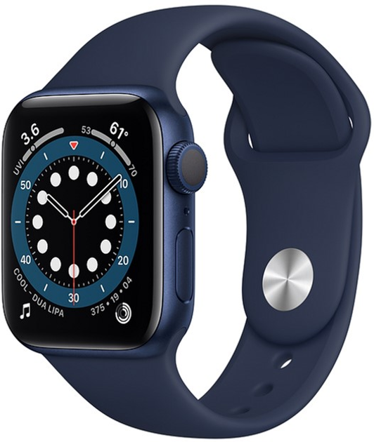 apple watch series 6 deep navy blue