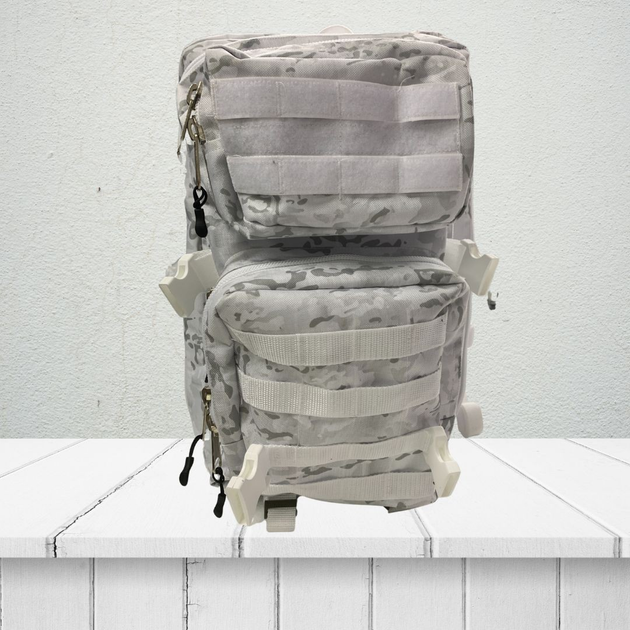 Рюкзак тактический альпийский мультикам объем 70 л - изображение 1