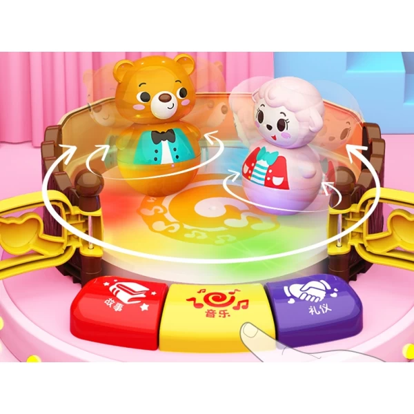 Музыкальная игрушка Hola Toys Детский сад интерактивный домик - изображение 4