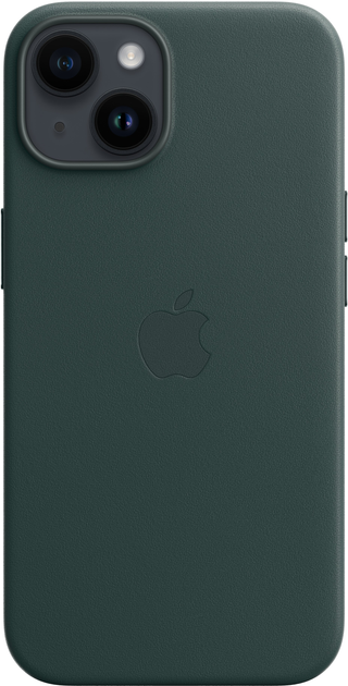 Etui Apple MagSafe Leather Case do Apple iPhone 14 Forest Green (MPP53) - obraz 5