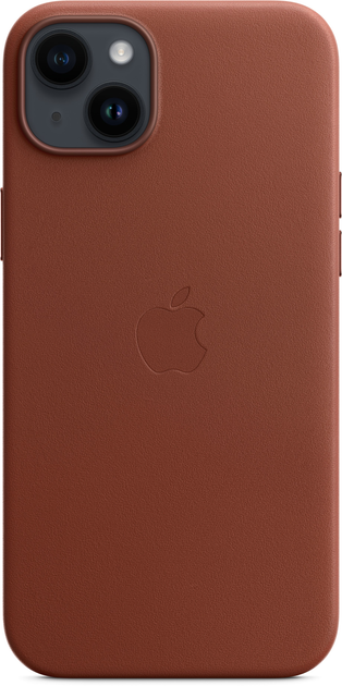 Etui Apple MagSafe Leather Case do Apple iPhone 14 Plus Umber (MPPD3) - obraz 3