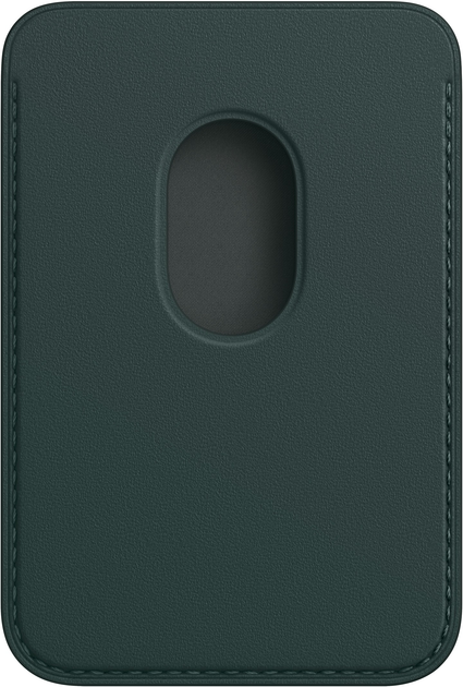 Etui plecki Apple MagSafe Leather Wallet do Apple iPhone Forest Green (MPPT3) - obraz 2