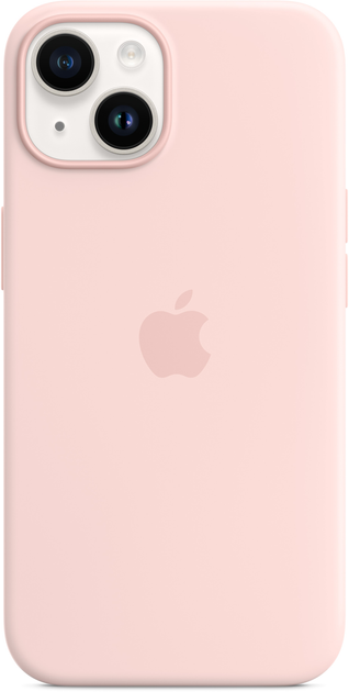 Etui Apple MagSafe Silicone Case do Apple iPhone 14 Chalk Pink (MPRX3) - obraz 6