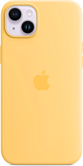 Etui Apple MagSafe Silicone Case do Apple iPhone 14 Plus Sunglow (MPTD3) - obraz 2