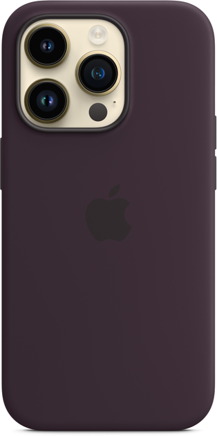 Etui Apple MagSafe Silicone Case do Apple iPhone 14 Pro Elderberry (MPTK3) - obraz 4