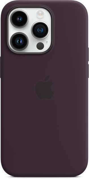Etui Apple MagSafe Silicone Case do Apple iPhone 14 Pro Elderberry (MPTK3) - obraz 5