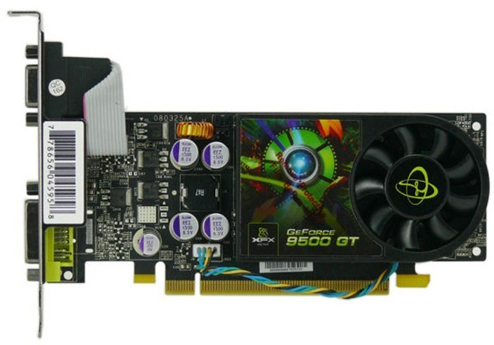 Видеокарта XFX PCI-Ex NVIDIA GeForce 9500 GT 1 GB GDDR2 ( 128 Bit ...