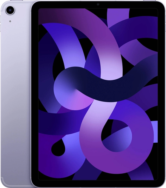 Tablet Apple iPad Air 10.9" M1 Wi-Fi + Cellular 64GB Purple (MME93) - obraz 1