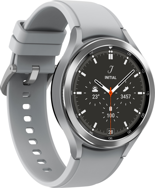 Smartwatch Samsung Galaxy Watch 4 Classic 46mm Silver (SM-R890NZSADBT) - obraz 3