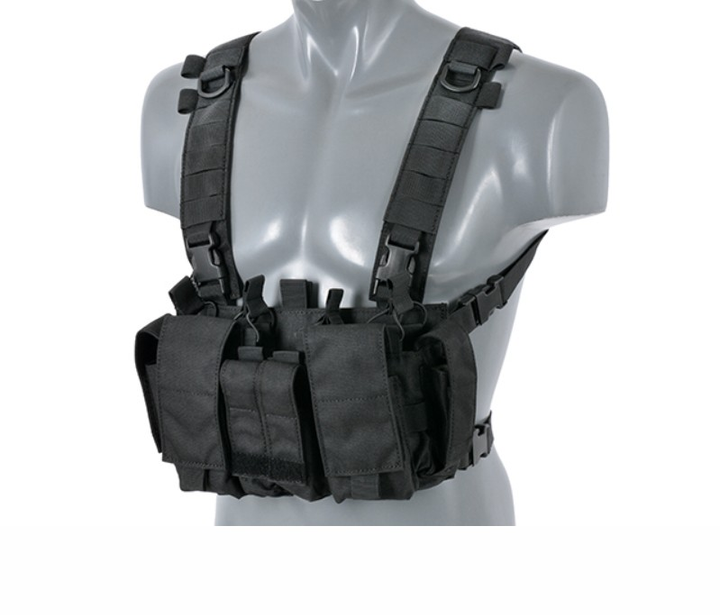 Разгрузка Тактический Гибридный Жилет CHEST RIG- Черный - изображение 1