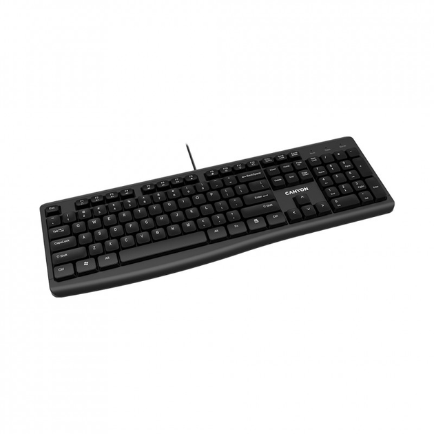 Клавиатура Canyon KB-50 USB Black (CNE-CKEY5-RU) – фото, отзывы ...