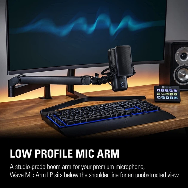 Стойка для микрофона ELGATO Wave Mic Arm Low Profile (10AAN9901