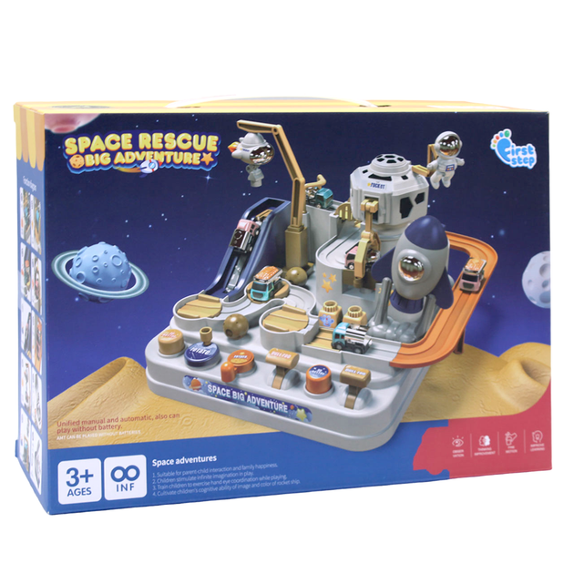 Интерактивный паркинг с машинками Space Big Adventure – игрушки с