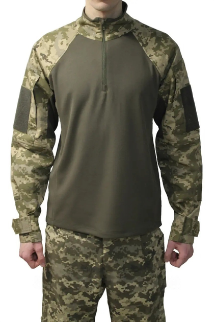 Рубашка тактическая военная ВСУ армейская Пиксель размер 60 - изображение 1