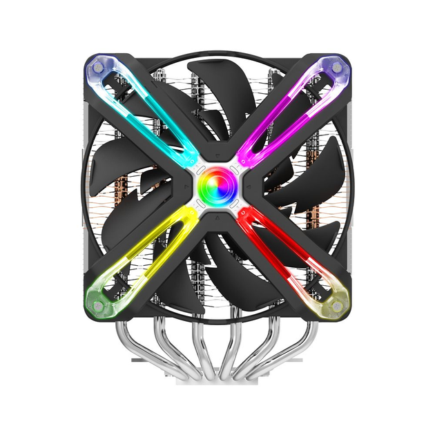 Процесорний кулер Zalman CNPS20X ARGB 2066, 2011-V3, 2011, 115X, *1700 (ZM-1700MKA), AM4, AM3, AM3+, 2х140мм, TDP300W - изображение 2