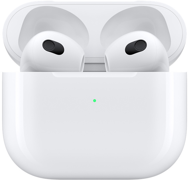 Навушники Apple AirPods with Wireless Charging Case (3-е покоління) Magsafe (MME73) - зображення 3