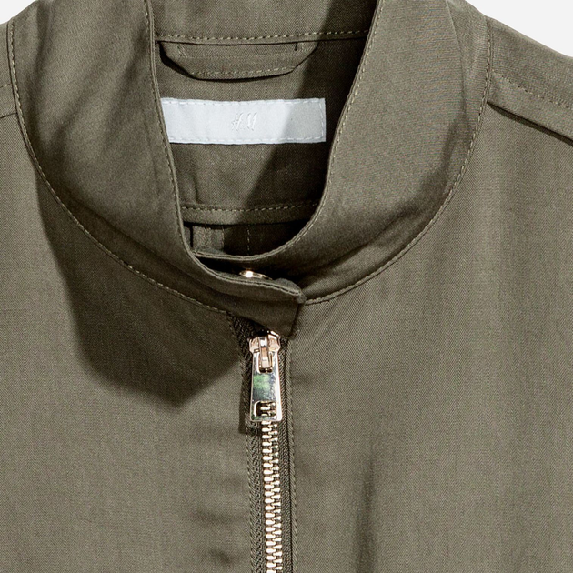 Ветровка женская H&M 902-511033 34 Хаки (hm08979384569) – Брендовая ...