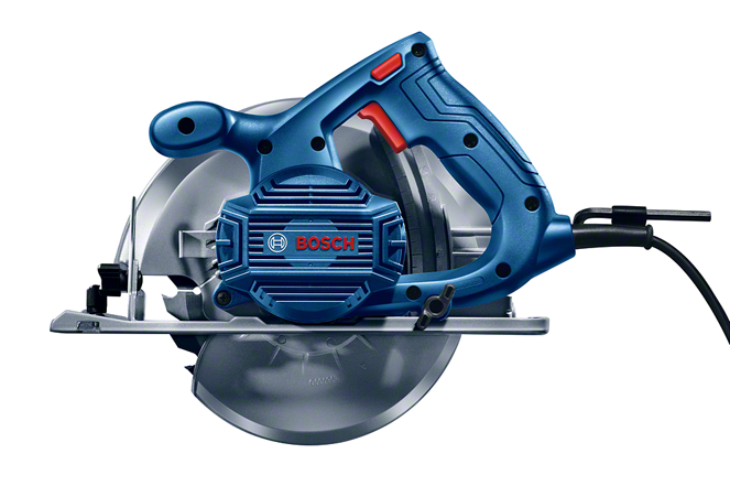 Циркулярна пила Bosch Professional GKS 140 1.4 квт 180-184мм діаметр диска 20мм посад. діам.+ диск Eco for Wood паралельний упор, ключ (06016B3020) - зображення 2