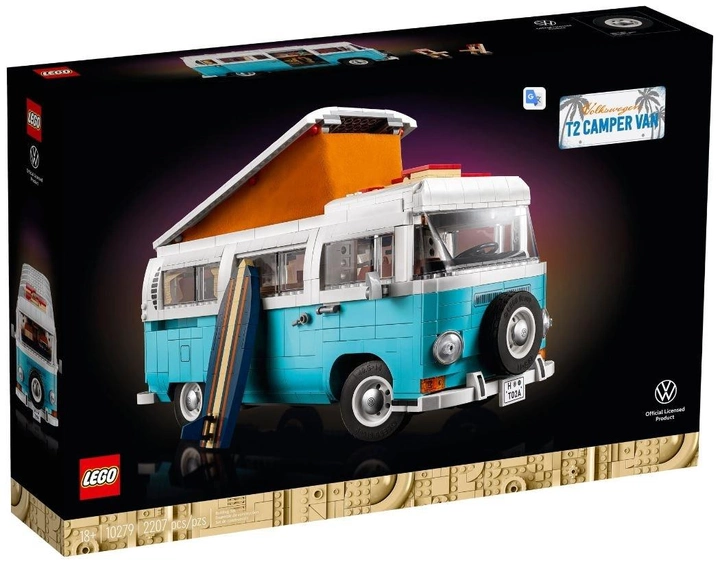 Zestaw LEGO Creator Expert Van Volkswagen T2 2207 części (10279) - obraz 1