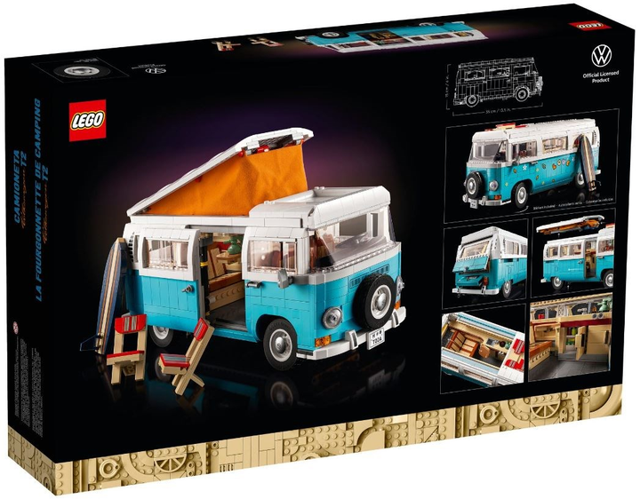 Конструктор LEGO Creator Expert Фургон Volkswagen T2 2207 деталей (10279) - зображення 11