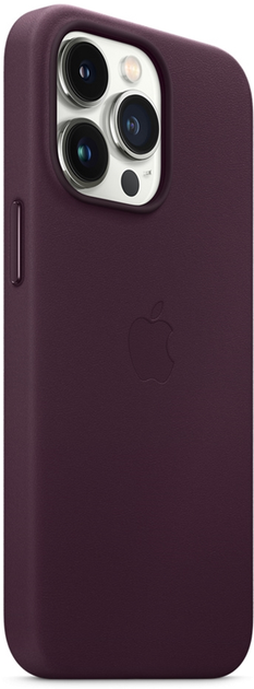 Etui Apple MagSafe Leather Case do Apple iPhone 13 Pro Dark Cherry (MM1A3) - obraz 5