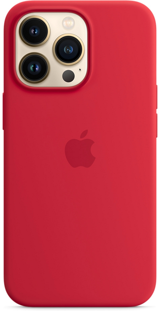 Панель Apple MagSafe Silicone Case для Apple iPhone 13 Pro (Product) Red (MM2L3) - зображення 3