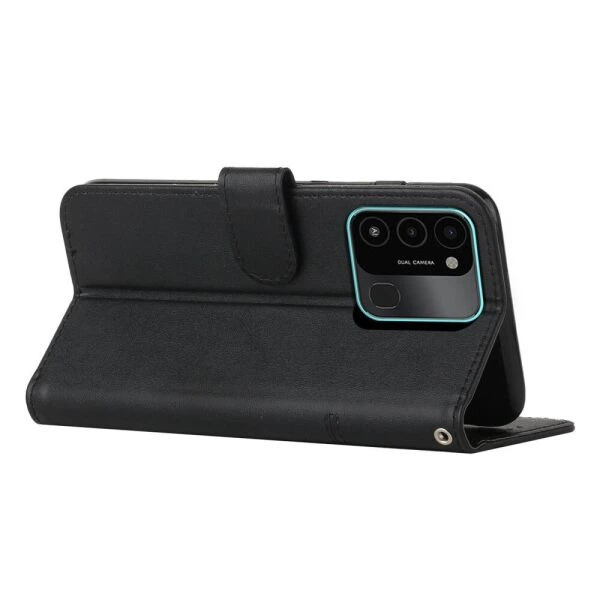 Чехол-книжка с застежкой UniCase Jet Cover для Tecno Spark Go 2022 (KG5m) / Spark 8C (KG5k) - Black - изображение 5