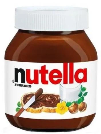 Горіхова паста з какао Nutella, 500 г - Фото 1 Горіхова паста з какао Nutella, 500 г - зображення 1